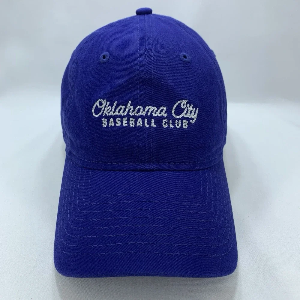 Oklahoma City Baseball Club Hat WOMEN Blue OKC Dodgers MiLB New Era 9TWENTY Cap